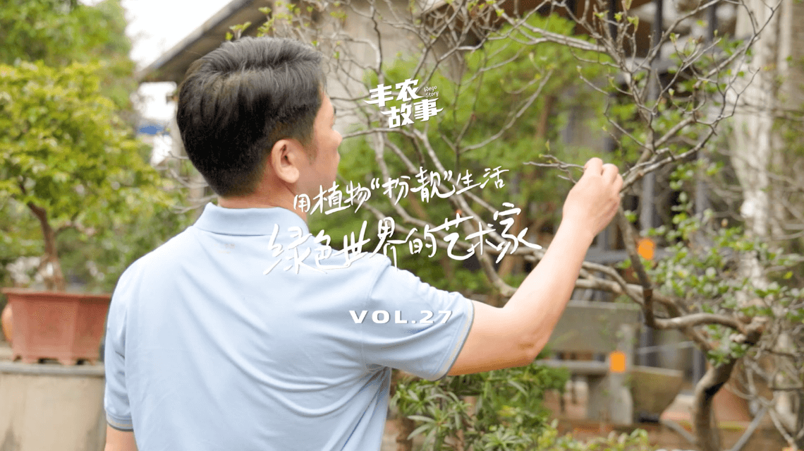 17年，他用一草一木去点亮了一个个家。